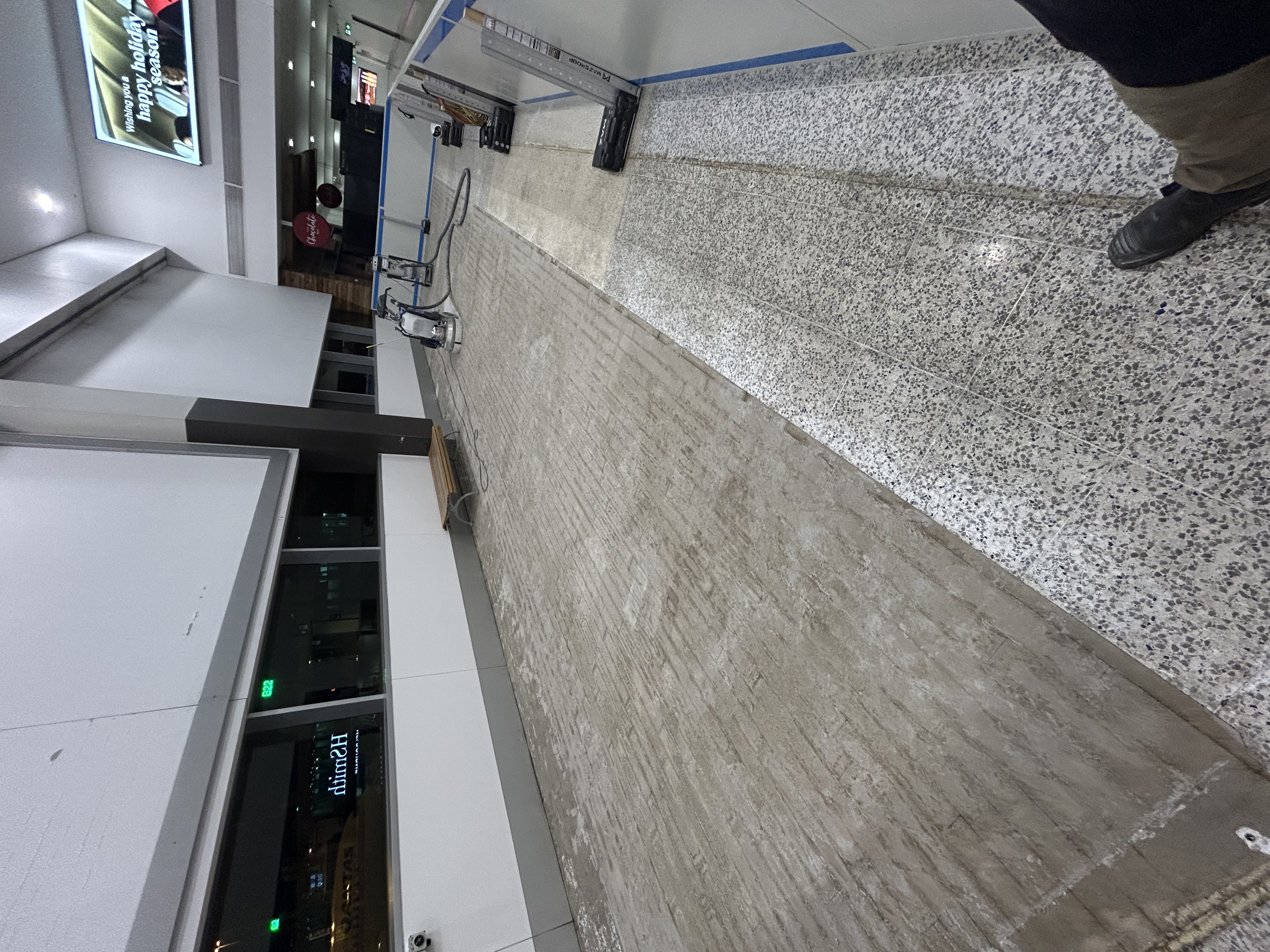 Damaged concrete surface before professional grinding by Claraseal Melbourne